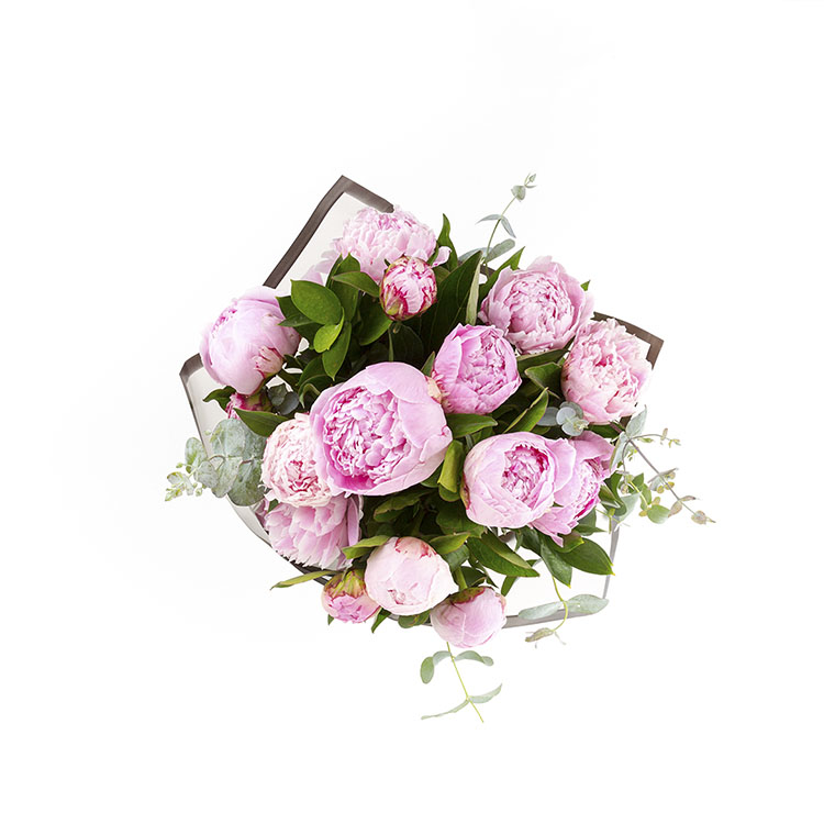15 Pembe Şakayık Buketi - 2