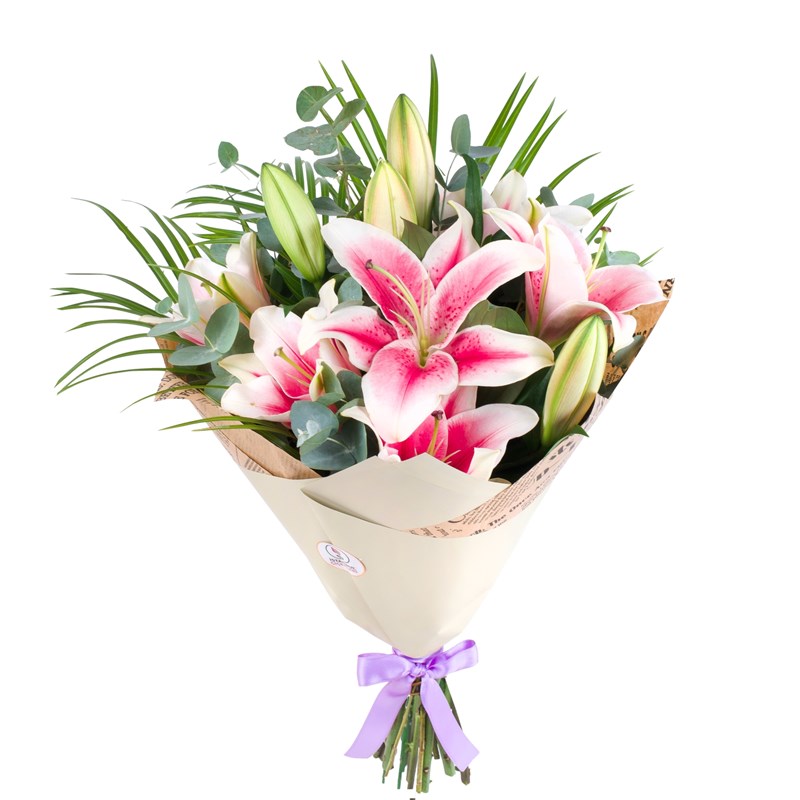 Pembe Kazablanka Buketi